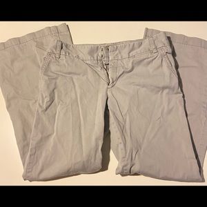 Grey J.Crew Flare Gray Pants